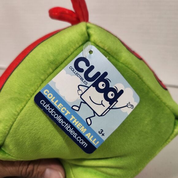 Teenage Mutant Ninja Turtles Cubd Raphael Plush Green Nickelodeon TMNT Toy - Picture 5 of 8